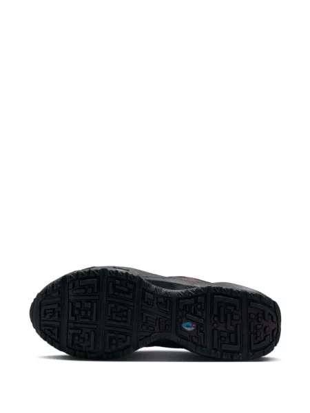 Sneakerși Nike Air Max cu șireturi din dantelă cu autograf negru