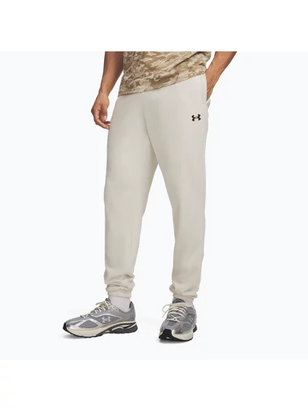 Pantaloni pentru bărbați Under Armour Rival LW Jogger summit white/black alb