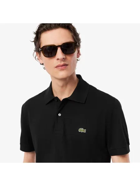 Lacoste Koszulka Polo Classic Fit Light Piqué czarna