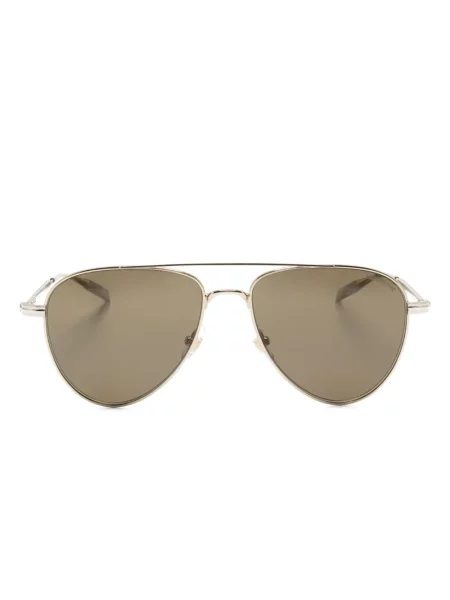 Ochelari de soare Montblanc cu imagine auriu