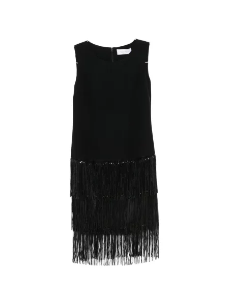 Rochie midi De Santis cu paiete negru
