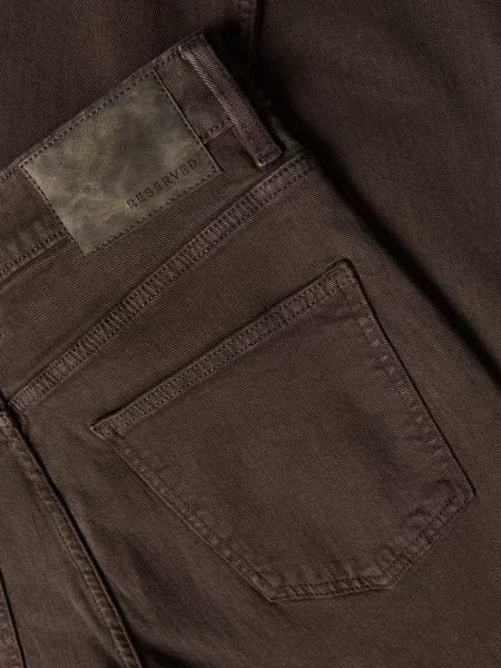 Reserved Джинси straight fit коричневий