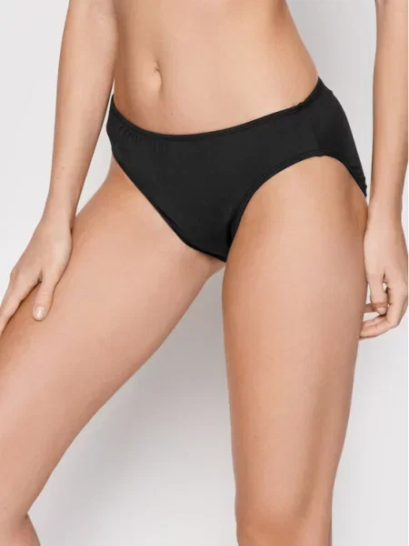 Spodnji del bikini Lauren Ralph Lauren črna
