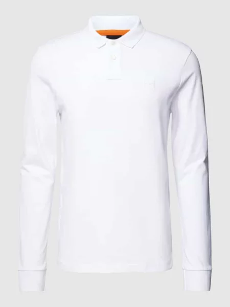 BOSS Orange longsleeve z Passerby biała