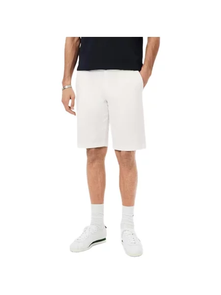 Šortky Lacoste biela