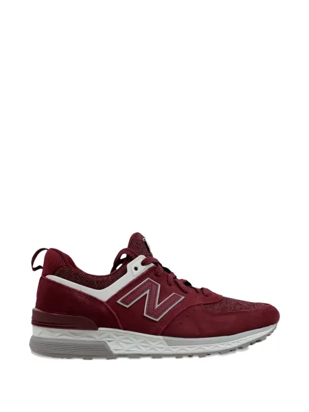 Маратонки New Balance 574 с принт червено