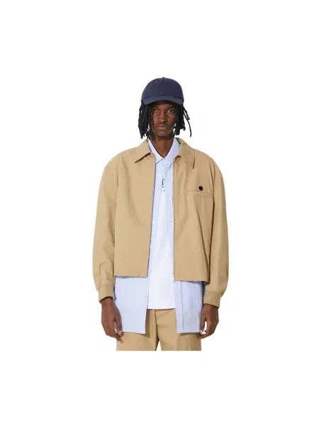 AMBUSH kurtka Sponge Mix Jacket przejściowa beżowy