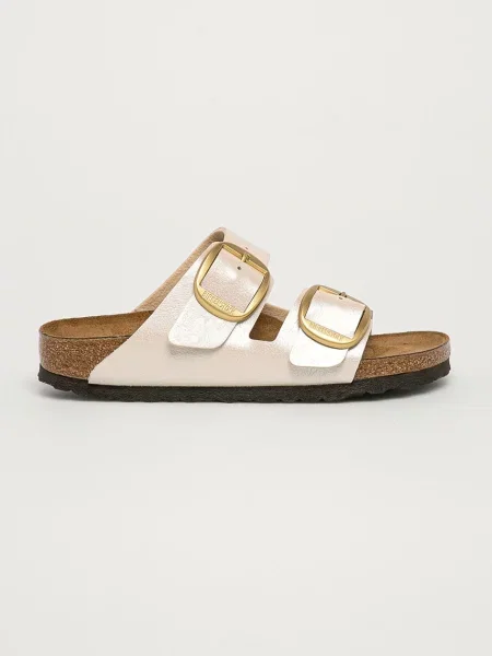 Papuci Birkenstock alb