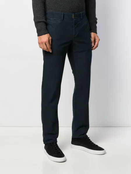 Pantaloni chino Incotex albastru