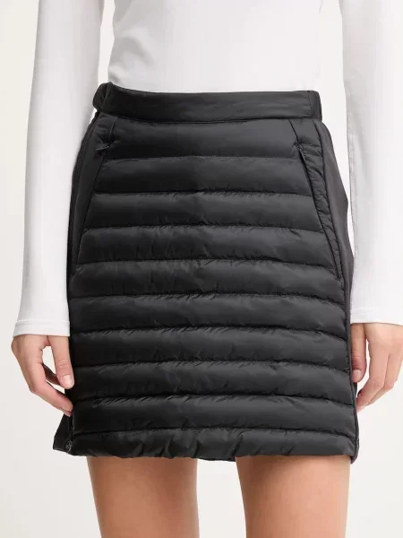 Jack Wolfskin spódnica sportowa ROUTEBURN PRO mini prosta czarny