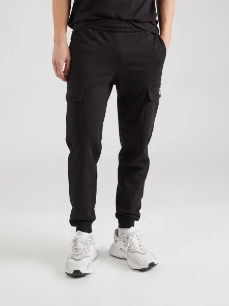 Emporio Armani Laisvo stiliaus kelnės juoda