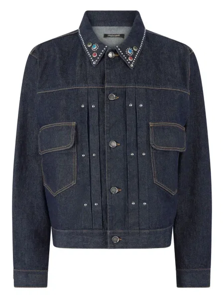 Geacă de blugi Roberto Cavalli albastru