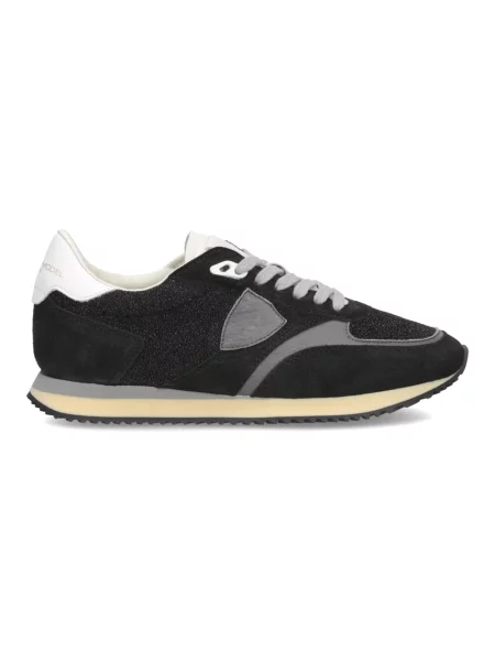 Buty do biegania Philippe Model skórzane do biegania czarne