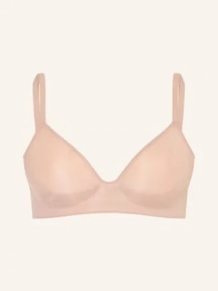 Calvin Klein Měkká Podprsenka Perfectly Fit Ultralight béžová