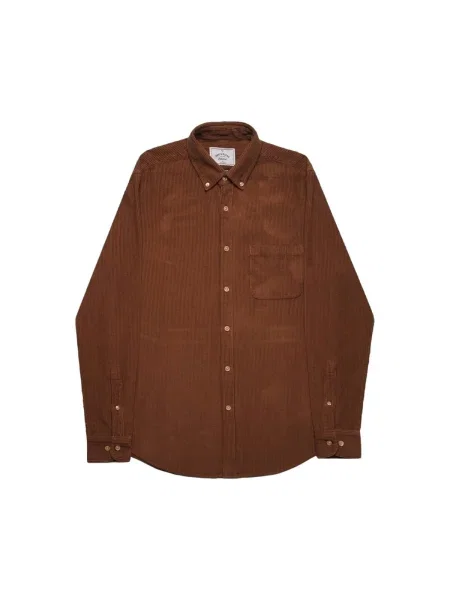 Flanelová košeľa Portuguese Flannel hnedá