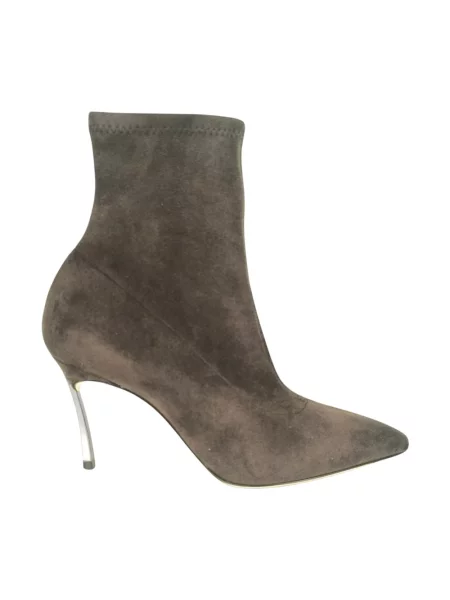 Buty do kostki Casadei brązowe
