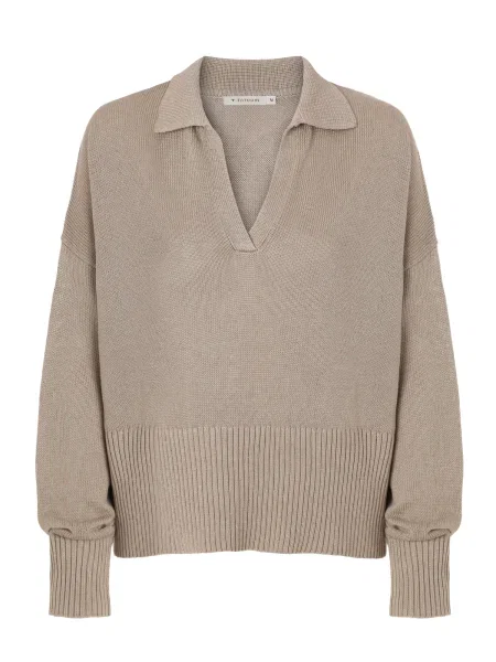 TATUUM Pulover IVA' bej
