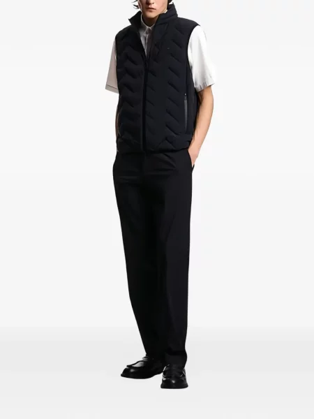 Tapered nadrág Emporio Armani kék