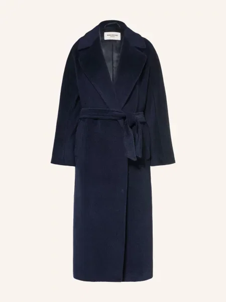 Weekend Max Mara Kabát Tempera Z Kombinace Materiálů tmavě modrá