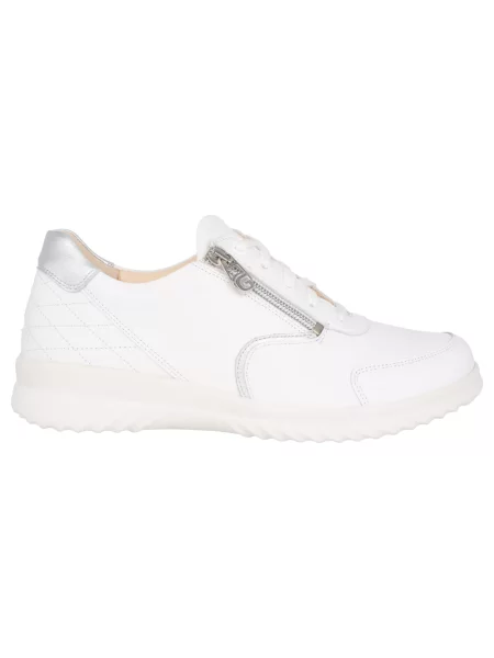 Sneakersy Ganter skórzane białe