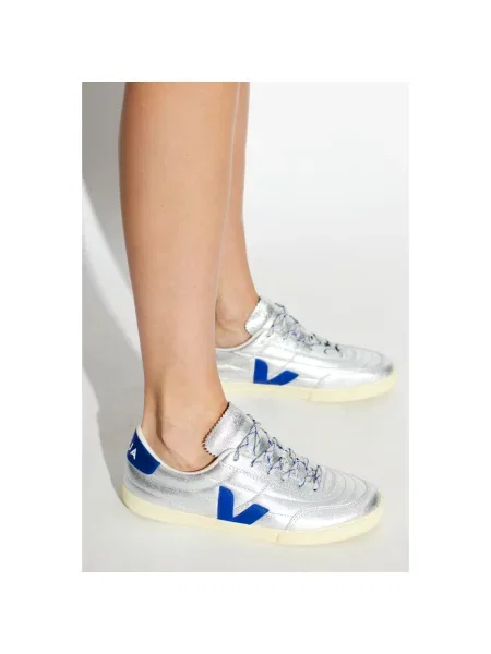 Sneakersy Veja skórzane szare