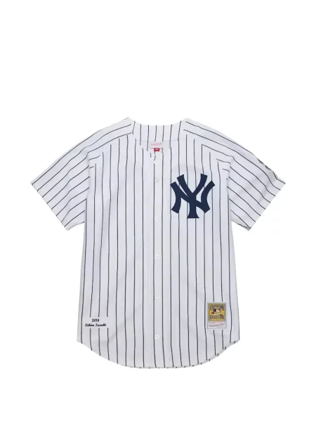 Cămașă Mitchell & Ness din jerseu alb