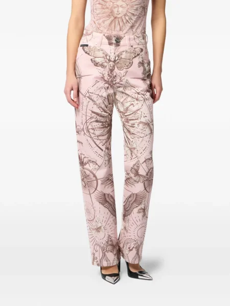 Blugi Philipp Plein roz