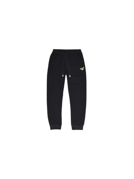 Spodnie Emporio Armani czarne