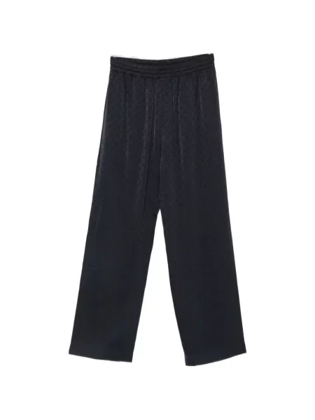 Pantaloni Casablanca din jacard albastru