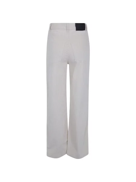 Pantaloni Paul Smith de catifea cord alb