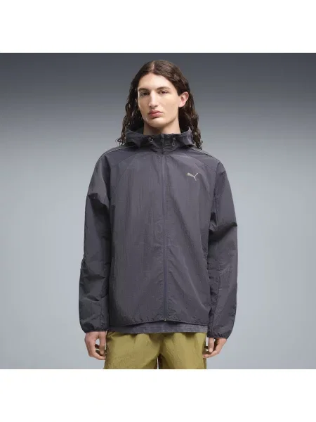 PUMA bluza dresowa Run Culture Collective T7 o luźnym kroju Odzież S szary