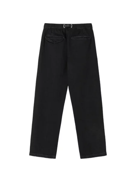 Cu centură pantaloni White Sand alb