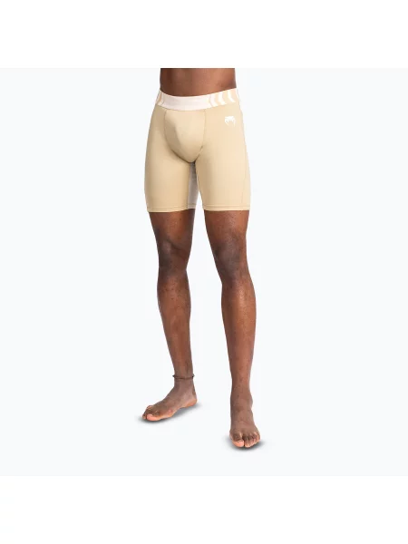 Pantaloni scurți de antrenament pentru bărbați Venum Tempest Vale Tudo beige/sand bej