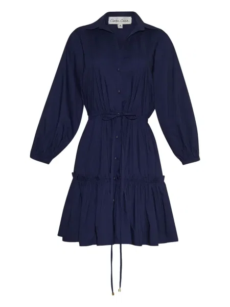 Warstwowa mały sukienka mini Cara Cara garniturowa niebieska