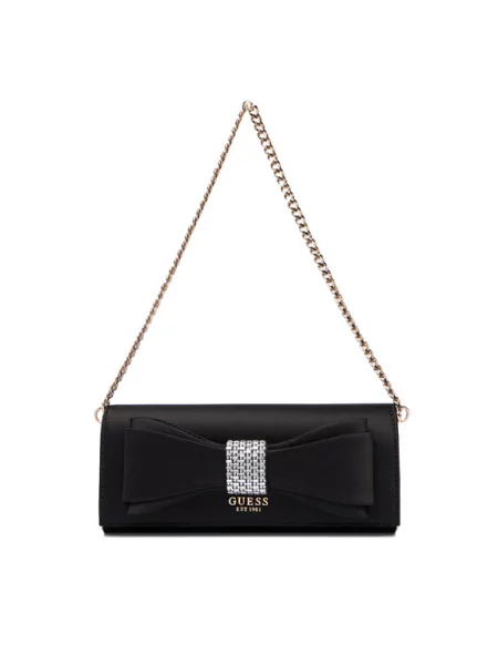 Guess Ročna torba Elsie Mini črna