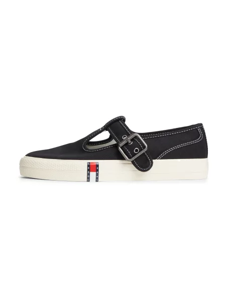 Sneakerși Tommy Jeans negru