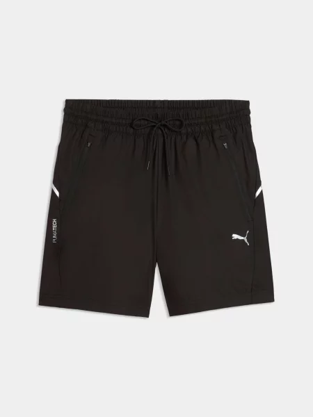 Повсякденні шорти PUMA Tech Shorts 6 Wv комбінований верх чорний