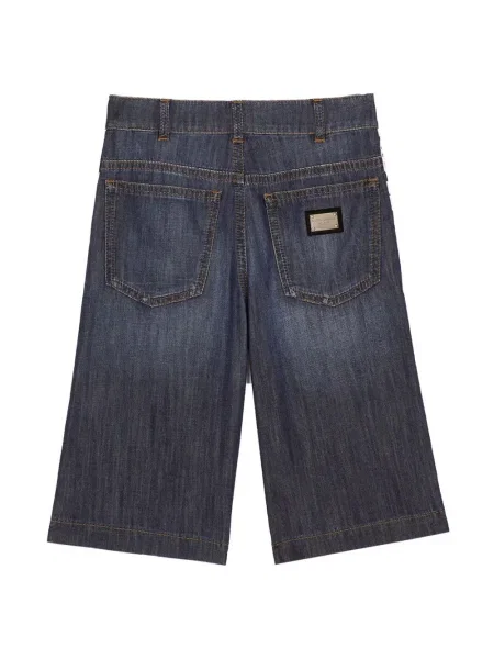 Bermudy dziecięce Dolce And Gabbana czarne
