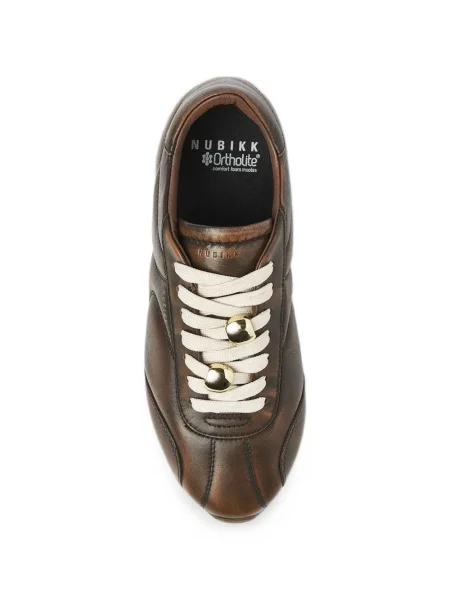 Sneakerși Nubikk maro