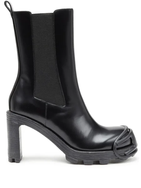 Кожени боти Diesel черно