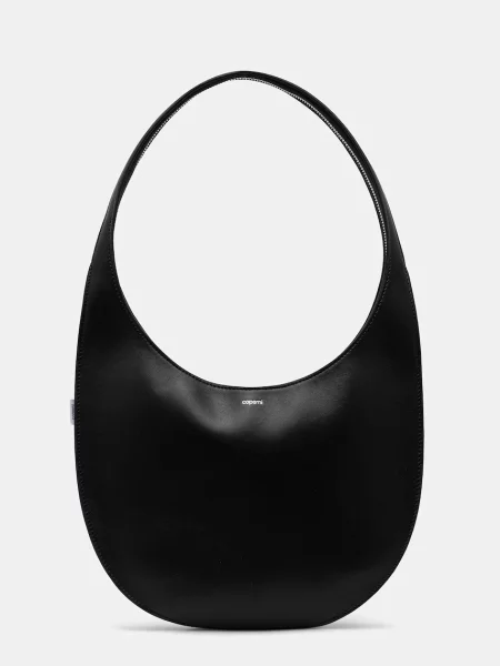 Geanta de piele Coperni din piele negru