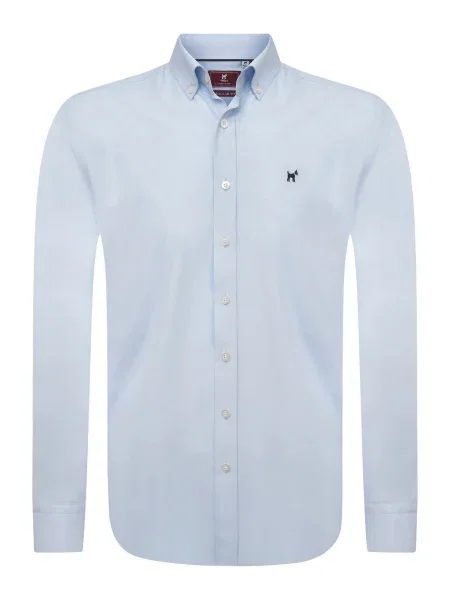 Williot Košulja Oxford plava / mornarsko plava bijela