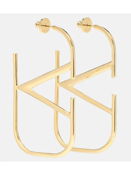 Cercei Valentino auriu