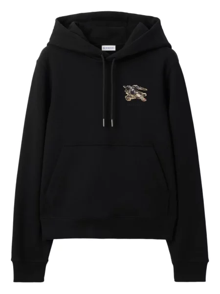 Bluza z kapturem Burberry z kryształkami czarna