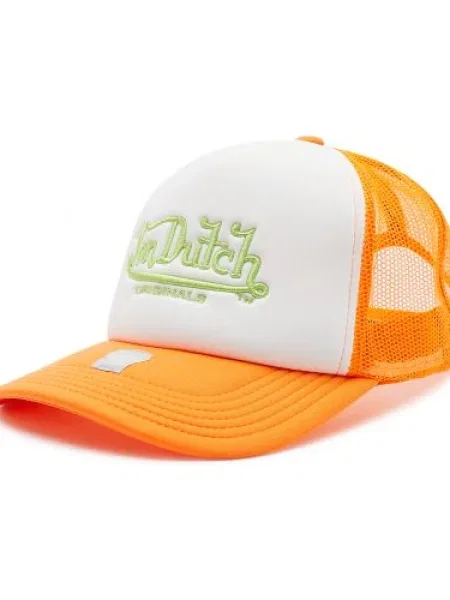 Baseball sapka VON DUTCH Trucker Atlanta Narancssárga fehér