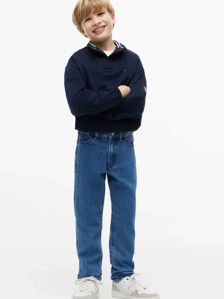Tommy Hilfiger дънки straight за деца STRAIGHT синьо