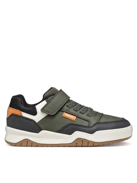Geox Tenisice J Perth Boy M Tamno zelena