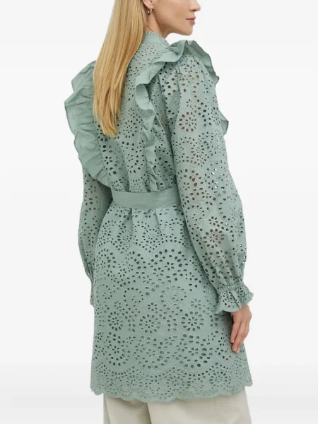 Rochie mini Bruuns Bazaar de costum verde