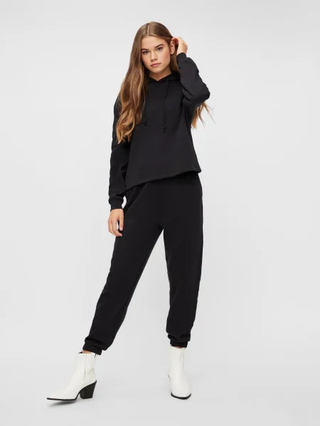 PIECES Pantaloni Chilli' negru