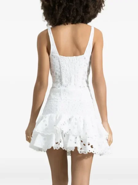 Mała mały spódnica mini Charo Ruiz Ibiza biała